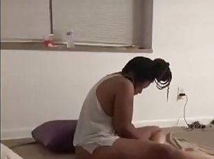 Milf Girlfriend on tik tok watching Netflix