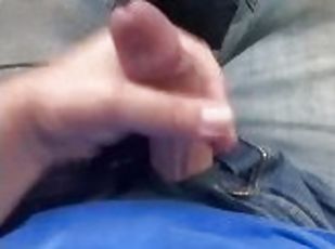 papa, masturbation, orgasme, amateur, ejaculation-sur-le-corps, énorme-bite, gay, branlette, secousses, solo