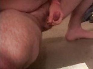 grosse, masturbation, amateur, ejaculation-sur-le-corps, énorme-bite, gay, belle-femme-ronde, joufflue, pieds, secousses