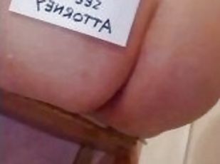 MissLexiLoup hot curvy ass female jerking off butthole sensation