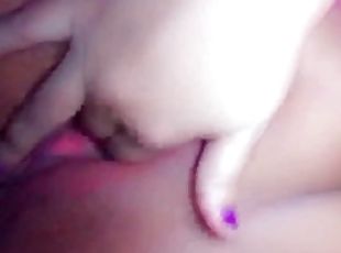 masturbation, chatte-pussy, amateur, belle-femme-ronde, salope, chatte, solo