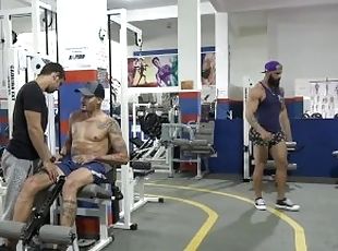 public, anal, fellation, gay, fétiche, musclé, salle-de-gym, réalité, dure, séance-dentraînement