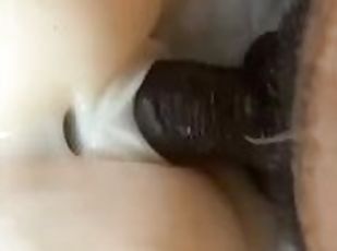 masturbation, amateur, mature, ébène, énorme-bite, jouet, black, solo, bite