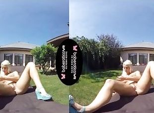 gros-nichons, masturbation, en-plein-air, public, chatte-pussy, milf, jouet, pornstar, blonde, gode