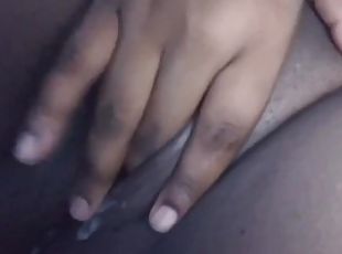 masturbação, cona-pussy, amador, ébona, adolescente, bbw, bonita, sozinho, molhado