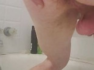 Precum bath strokin