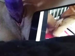 masturbation, orgasme, amateur, horny, solo, humide, petits-seins