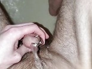 mandi, kencing, amateur, homoseksual, kaki, pov, menusuk, mandi-shower, solo