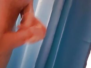 baignade, masturbation, amateur, ejaculation-sur-le-corps, gay, secousses, ejaculation, douche, solo, minet