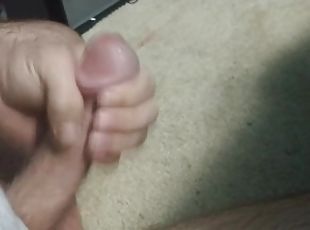 masturbation, amateur, ejaculation-sur-le-corps, gay, joufflue, secousses, solo, exhibitionniste