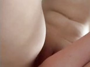 masturbation, amateur, anal, ados, britannique, gode, solo, petits-seins