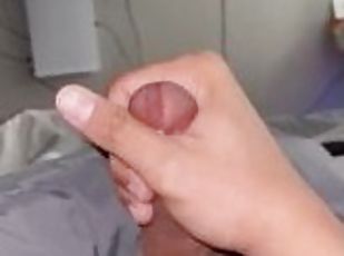 masturbation, orgasme, amateur, ejaculation-sur-le-corps, énorme-bite, maison, branlette, ejaculation, solo, bite