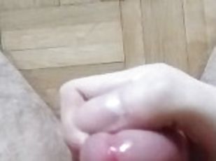 poilue, masturbation, amateur, ejaculation-sur-le-corps, ados, maison, branlette, solo, bite