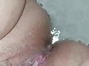 orgasme, chatte-pussy, amateur, jouet, solo, humide