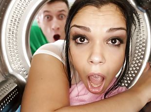 cul, gros-nichons, anal, ejaculation-sur-le-corps, ados, pornstar, double, sur-le-visage, brunette