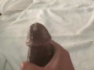 masturbation, amateur, ejaculation-sur-le-corps, énorme-bite, black, secousses, ejaculation, solo, bite