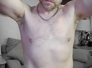 papá, masturbación, amateur, polla-enorme, gay, paja, webcam, a-solas, papi, polla