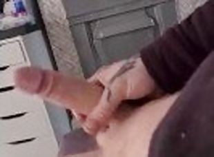 masturbation, amateur, énorme-bite, gay, secousses, solo, musclé, minet, bite