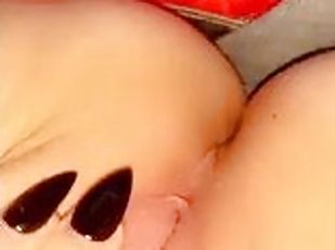 masturbation, chatte-pussy, amateur, babes, ados, solo, humide, tatouage, petits-seins