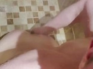 cul, baignade, amateur, ados, fétiche, douche, solo, blanc