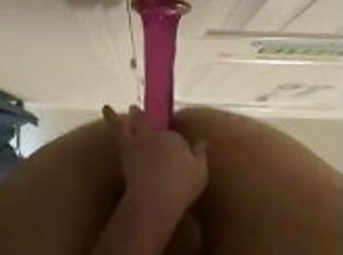 anal-sex, homosexuell, dildo, allein