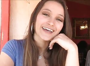 allaperto, pubblici, amatoriali, ragazze-giovani, brunette