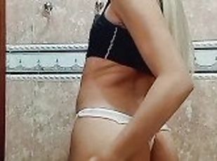 aluna, amador, adolescente, brasil, colégio, loira, sozinho