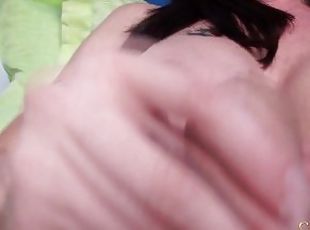 teta-grande, masturbação, transsexual, transsexual-tranny, pov