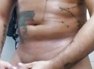 masturbation, amateur, énorme-bite, maison, massage, couple, marié, solo, tatouage, bite