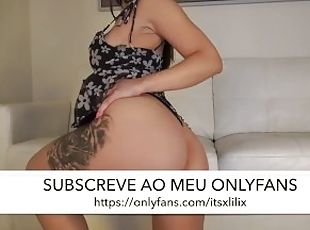 rumpe, briller, babes, cumshot, handjob, brasil, brunette, tattoo