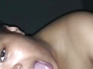 Slut sucking dick