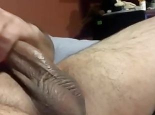 masturbation, amateur, énorme-bite, branlette, solo, bite