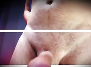 masturbation, gay, point-de-vue, solo, exhibitionniste, blanc