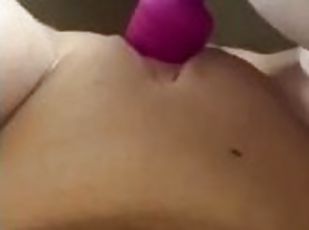 clito, masturbation, orgasme, amateur, babes, jouet, solo, humide