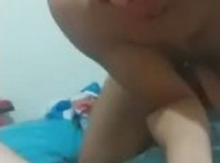 masturbación, orgasmo, squirting, amateur, latino, oral, chillona