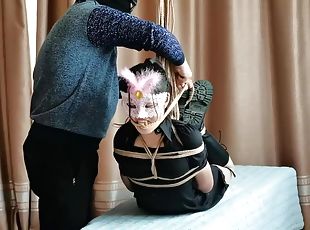 asiatique, bdsm, fétiche, chinoise, bondage, brunette