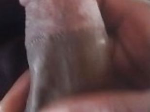 masturbation, amateur, ébène, énorme-bite, massage, black, solo, réalité, bite