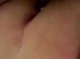 amatör, gigantisk-kuk, blandade-raser, creampie, pov, blond, vit, kuk