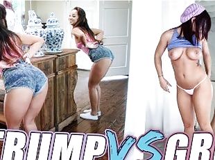 BANGBROS - Battle Of The GOATs: Teanna Trump VS Keisha Grey