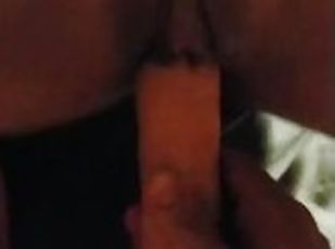 cona-pussy, amador, babes, adolescente, brinquedo, duplo, dildo, molhado, morena, experiente