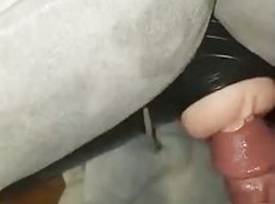 Fucking my toy hard