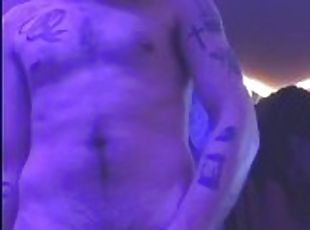 amateur, gay, collège, solo, musclé, minet, tatouage, taquinerie