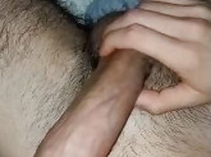 énorme, masturbation, gay, solo, bite