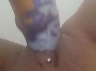 masturbación, orgasmo, amateur, babes, madurita-caliente, juguete, mamá, consolador, a-solas, morena