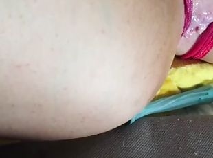 Bbw get her creamy pumped up pussy creampied and gapped.