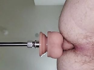 doggy-style, leksak, gay, dildo, ensam