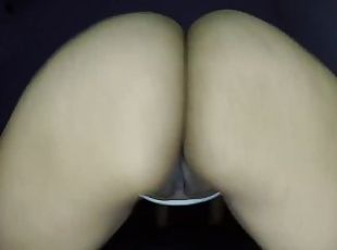 cul, chatte-pussy, milf, latina, mignonne, bout-a-bout, rasé, brunette, réalité, taquinerie