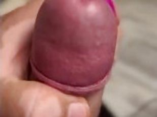 mastubasi, amatir, cumshot-keluarnya-sperma, mainan, seorang-diri