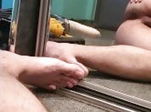 フィスティング, 素人, 肛門の, 巨大なコック, 玩具, 手コキ, bdsm, 工具, ディルド, ボンデージ