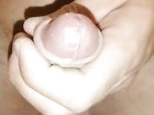 russe, amateur, ejaculation-sur-le-corps, branlette, solo